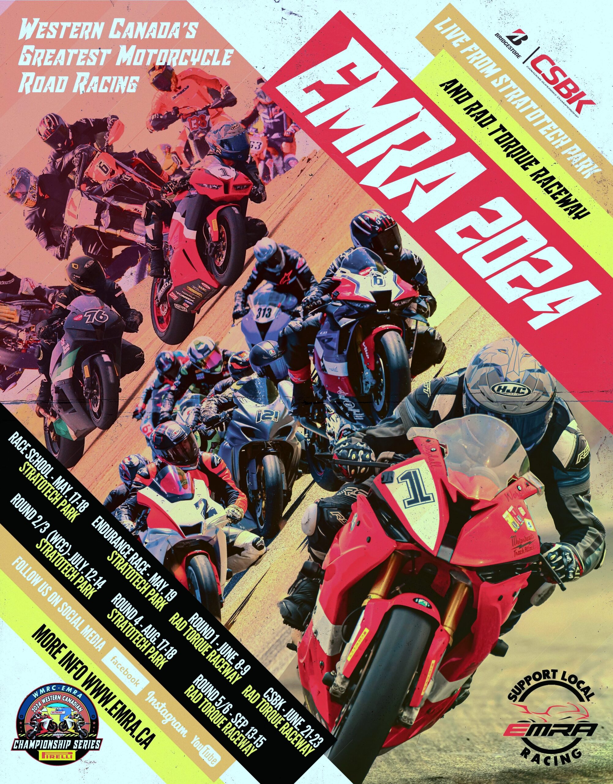 EMRA – Western Canada’s Greatest Motorcycle Road Racing