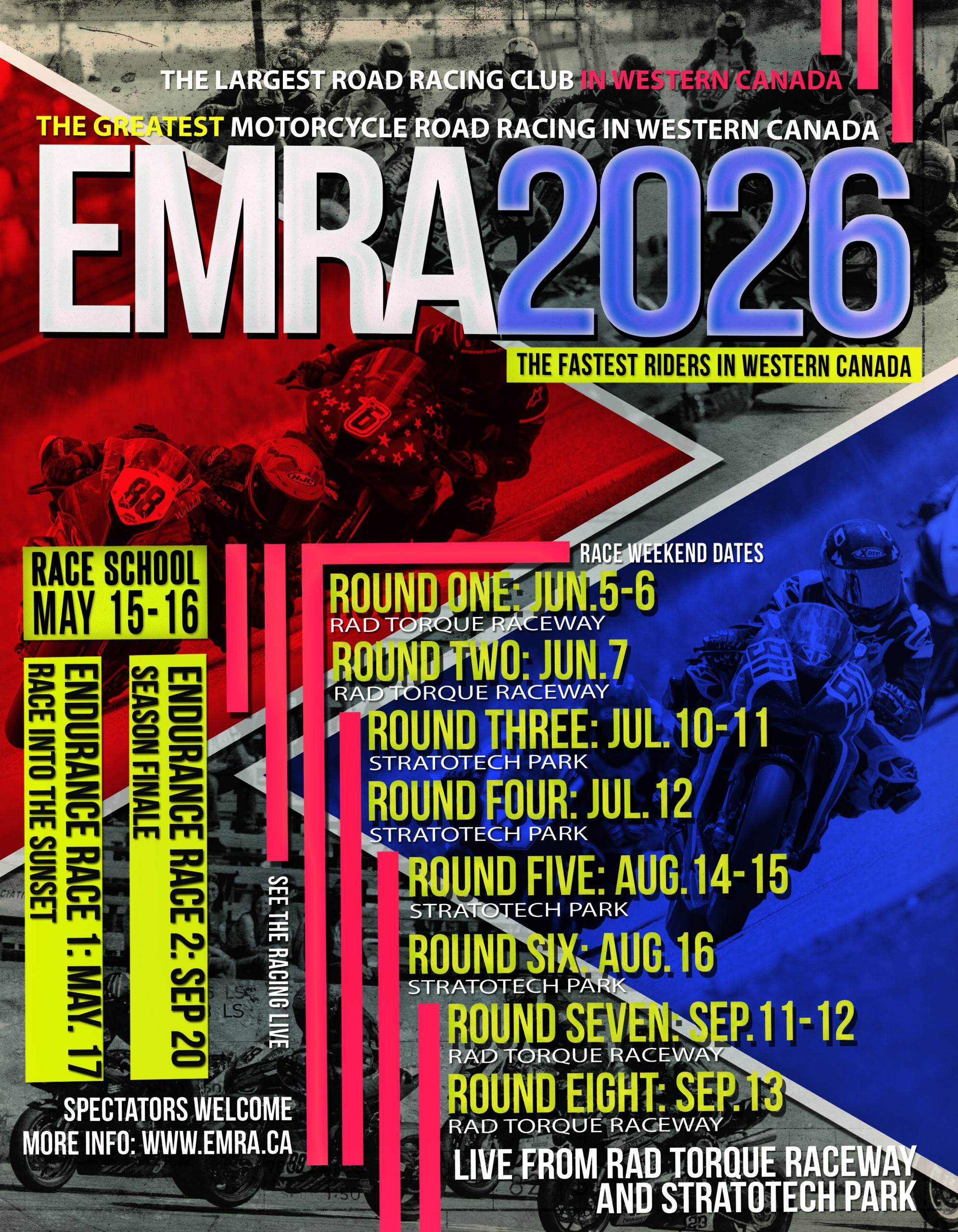 EMRA – Western Canada’s Greatest Motorcycle Road Racing